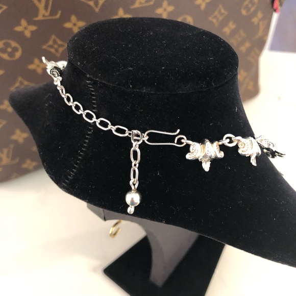 Vintage Guglielmo Cini sterling silver necklace - Picture 5 of 8